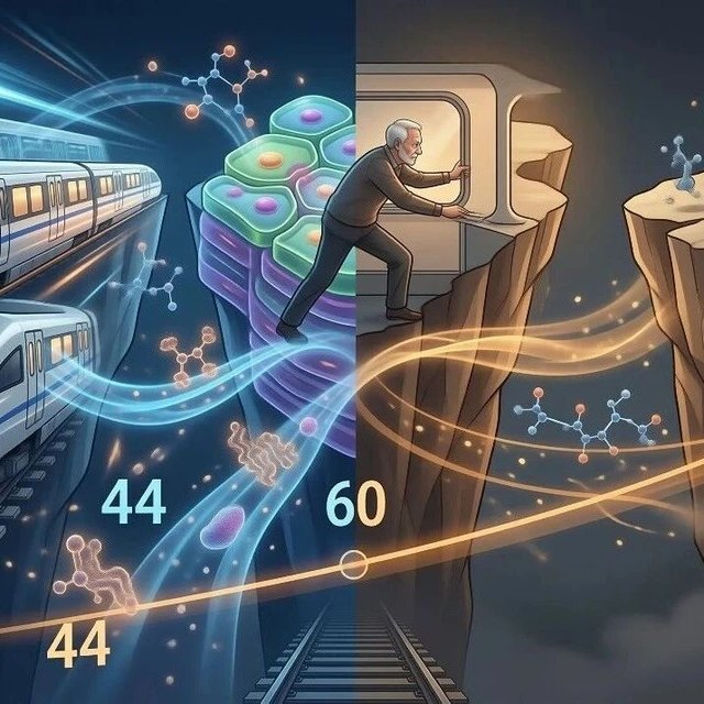 衰老不是匀速的:44、60、78岁,身体的三次断崖 封面图